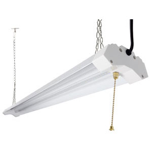 4-ft 2-T8 White LED Shop Light 40W