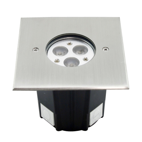 Recessed Square 3X3W LED Ingroud Light