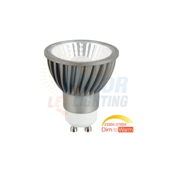 9W LED GU10 700lm Dimmable to Warm White