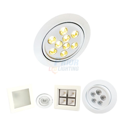 RGBW led downlights Super Power