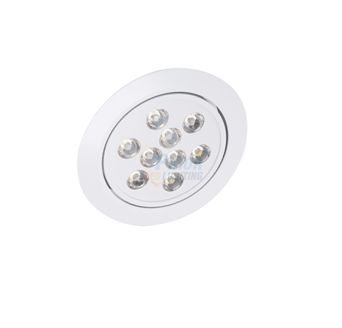 white housing led downlight rgbw 9x3w.jpg