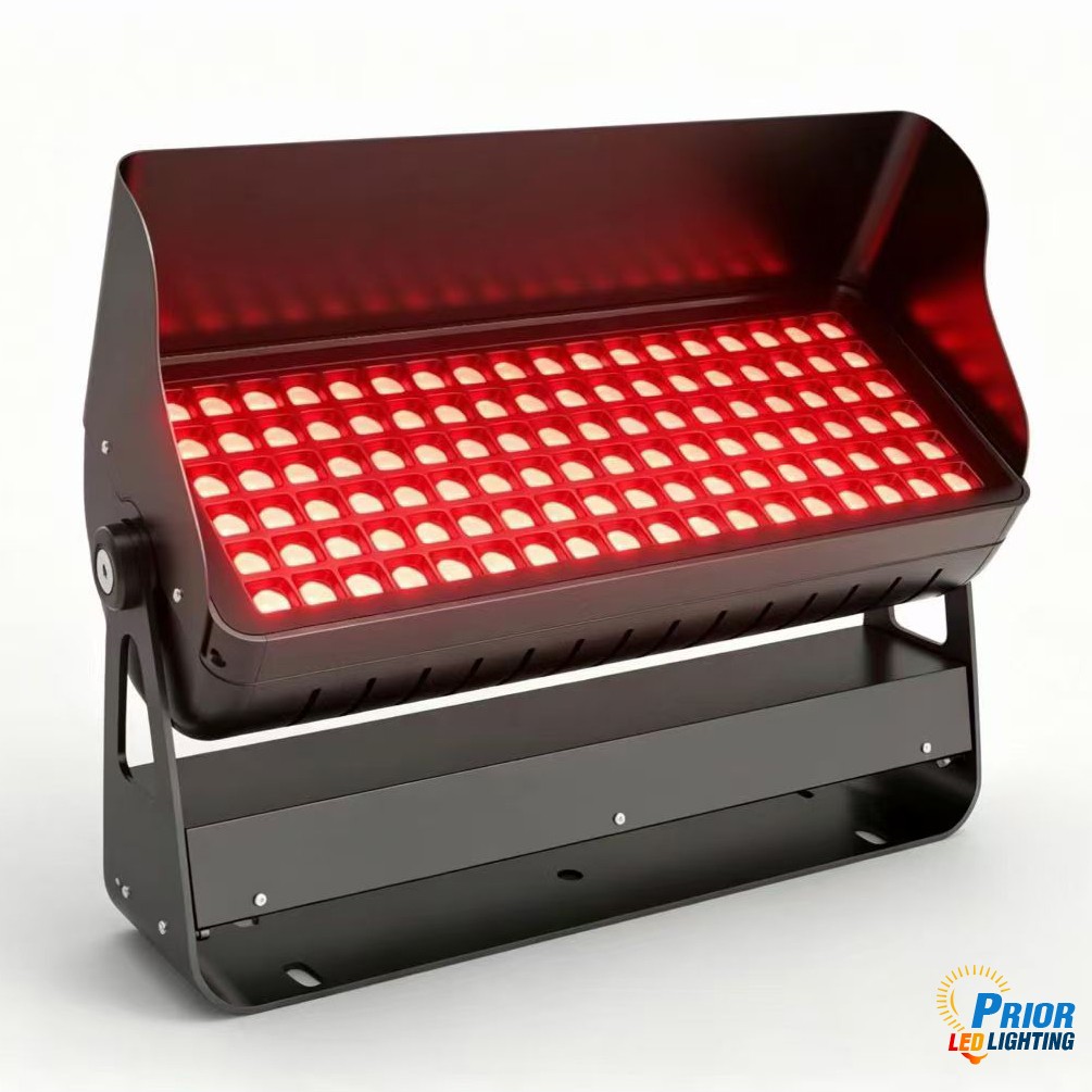 108W Exterior Wash Pro Quad Color Facade Floodlight High-Power Square Floodlight