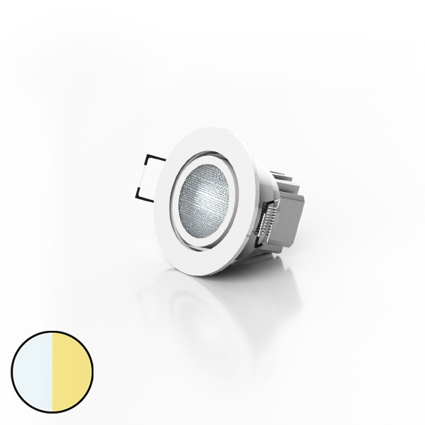 RGBW LED LED Downlight Series (8W/24W/40W)  with 4-in-1 chips, DMX512 control, ideal for smart homes, hotels, and commercial lighting projects.
