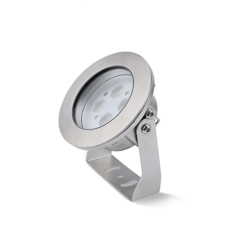 4- LED Spot Light Underwater Super Bright  LED Single Color / RGB With 60 Degree
