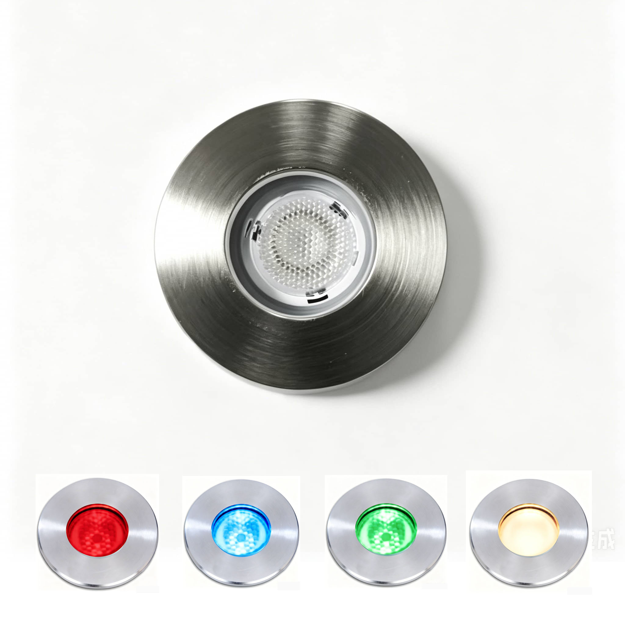 4W RGBW B2AR0103 Round Inground Light  Recessed Mounted Stainless Steel #304/316